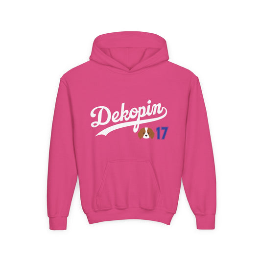 Kids Hoodies | DEKOPIN + Blank | Front Print Only | Medium-Heavy-weight | Gildan