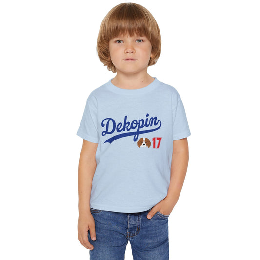 Toddler T-Shirt | DEKOPIN + Blank | Front Print Only | Medium-weight | Gildan