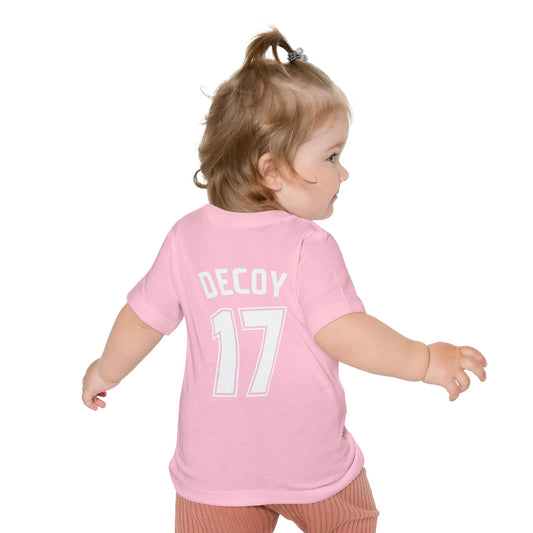 Baby T-Shirts | DEKOPIN + DECOY 17 | Front & Back Print | Light-weight | Bella+Canvas