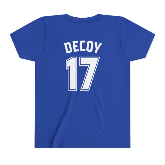 Kids T-Shirts | DEKOPIN + DECOY 17 | Front & Back Print | Light-weight | Bella+Canvas