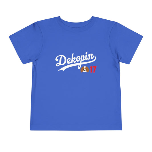 Toddler T-Shirt | DEKOPIN + Blank | Front Print Only | Light-weight | Bella+Canvas